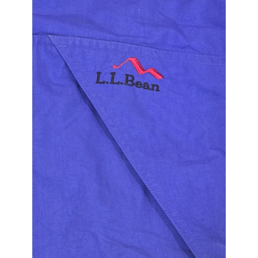 L.L. Bean Outdoors Vintage Insulated Parka Jacketβ Blue Black Men's Large - Picture 5 of 14